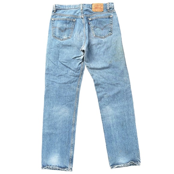 Vintage 501 Button Fly Levi’s Jeans | Size 34” | Straight Leg | - Picture 1 of 8